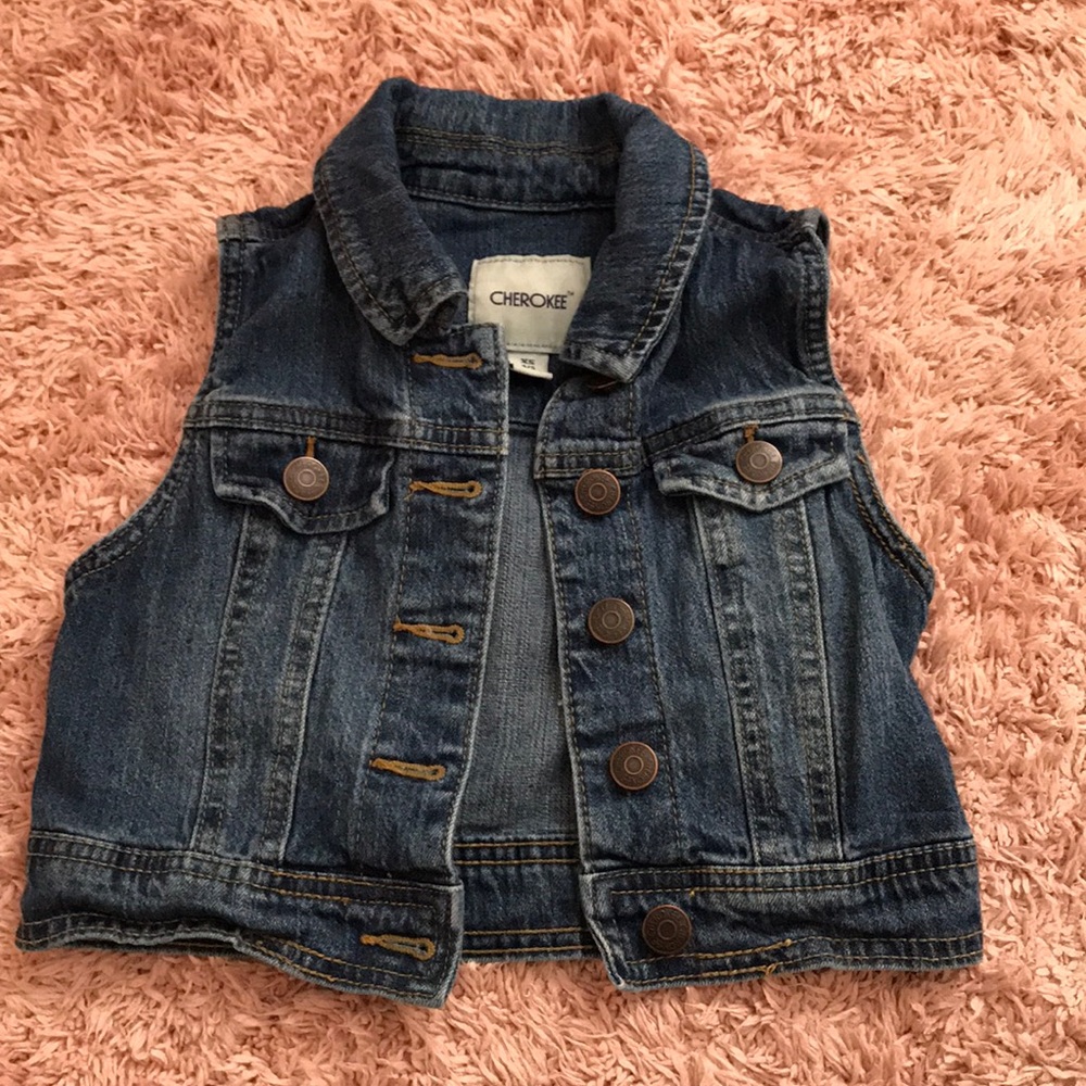 Cherokee Denim Vest
